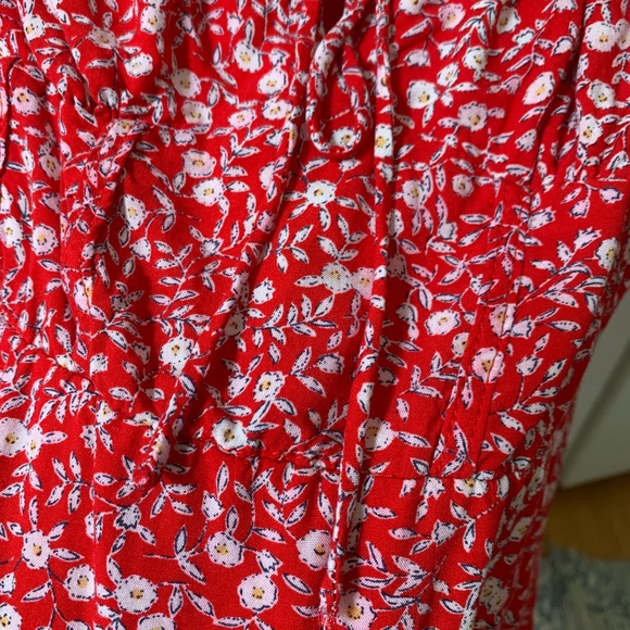 Red patterned princess Polly summer dress - Picture 7 of 9